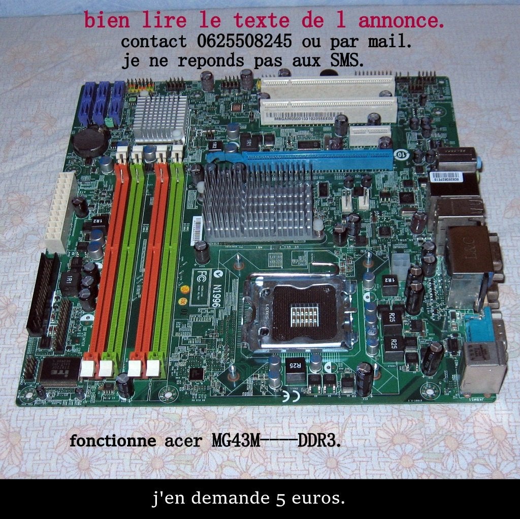 informatique divers pieces detail ou lot., Ophalen, Gebruikt