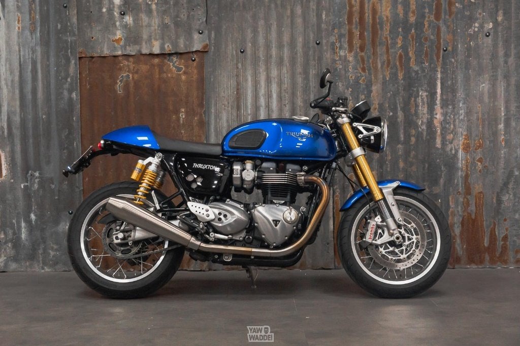 Triumph Thruxton 1200 R, 2 cilinders, Traction Control, Occasion, Motorrijbewijs A