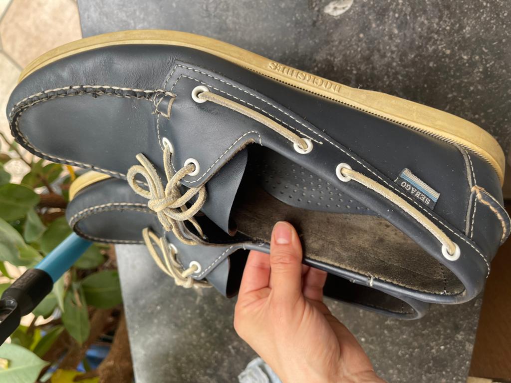 Sebago Docksides Cuir Homme – Taille EUR 48 / US 13, Enlèvement, Comme neuf
