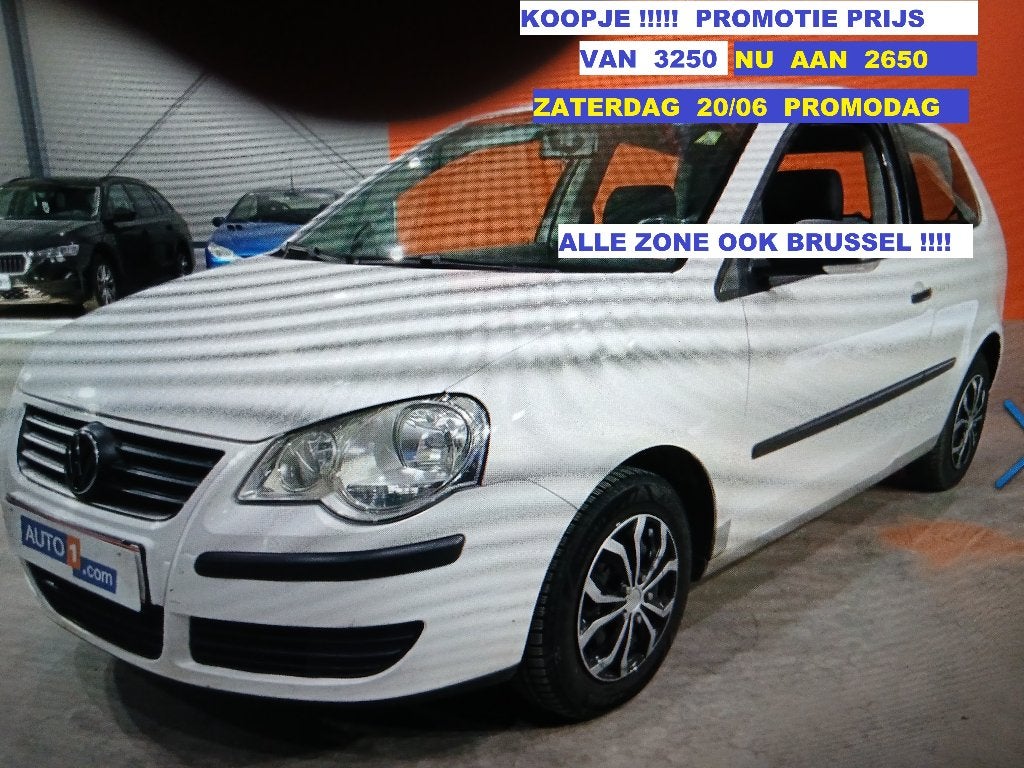 VW  POLO  1.2 BENZINE   KOOPJE   PROMO ZONDAG, Auto's, https://public.car-pass.be/vhr/d8aa6cc9-b111-4af8-ae65-de2a81573971, Bedrijf