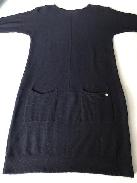 Wollen-Polyamide-Cashmere Jurk Terre Bleue, Kleding | Dames, Ophalen of Verzenden, Zo goed als nieuw, Knielengte, Maat 34 (XS) of kleiner