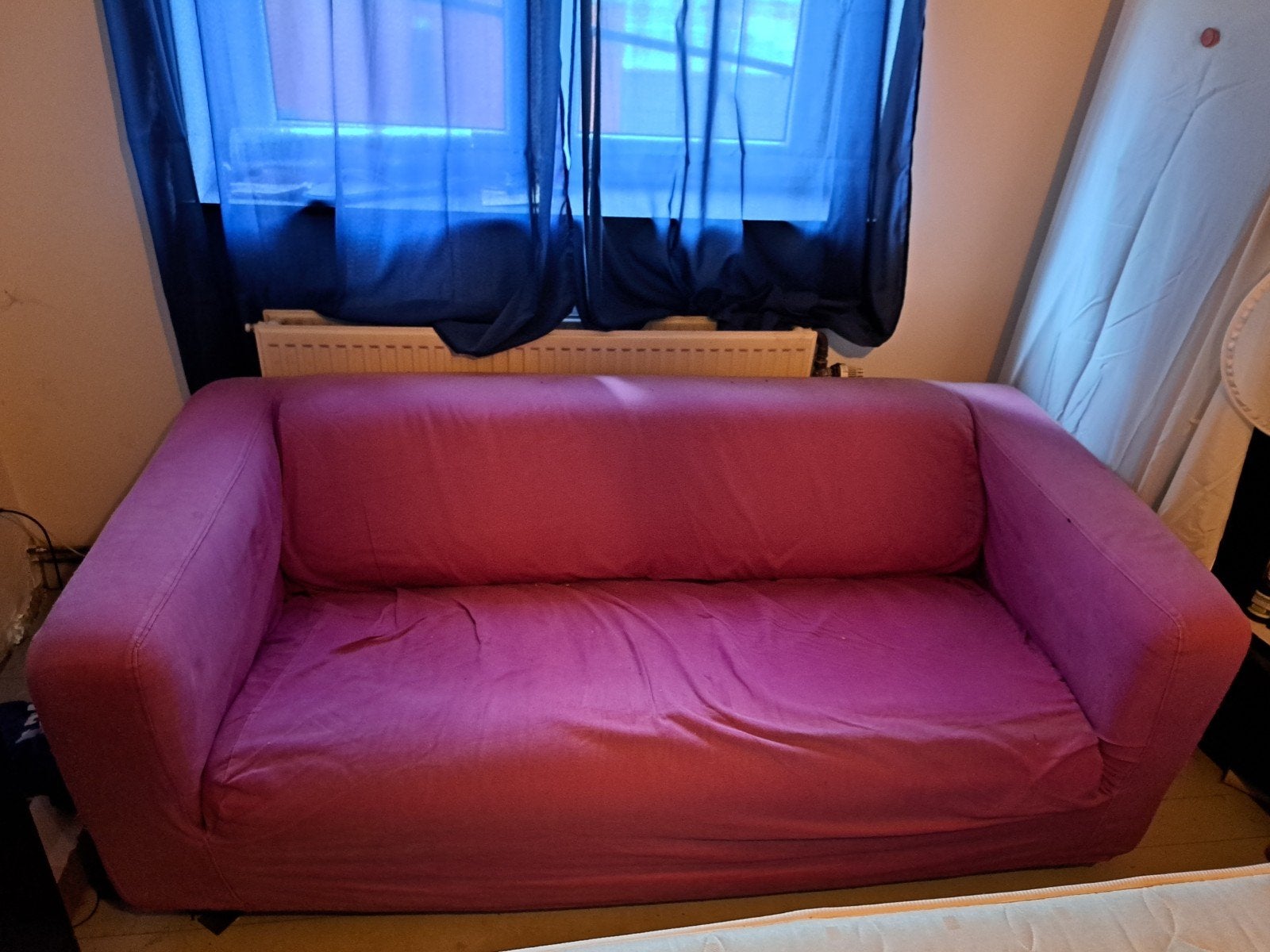 2 Canapés IKEA, Trois personnes, Moins de 75 cm, Moins de 150 cm, Banc droit