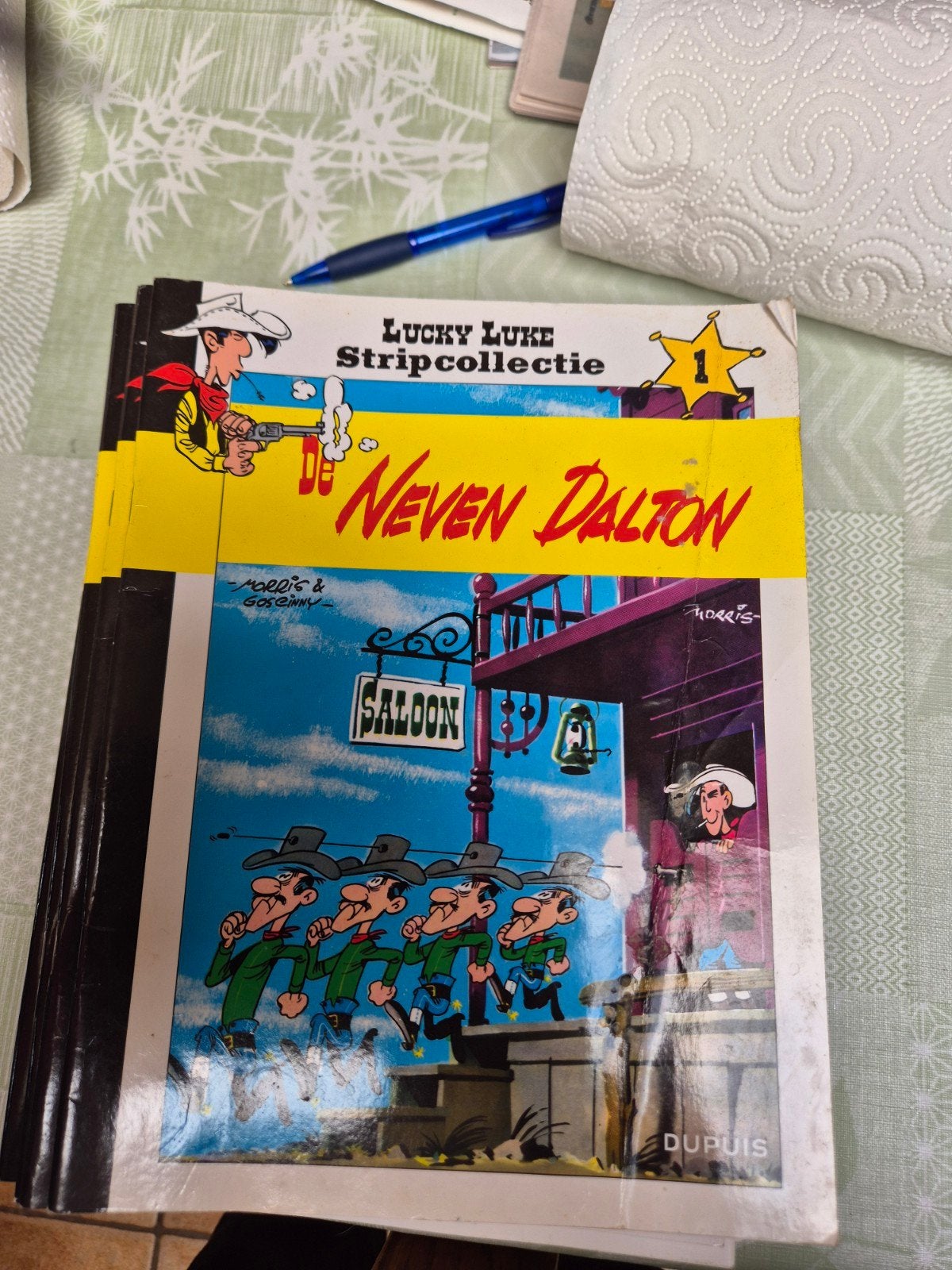 24 lucky luke strips volledige reeks, Boeken, Ophalen, Complete serie of reeks, Zo goed als nieuw, Dupuis
