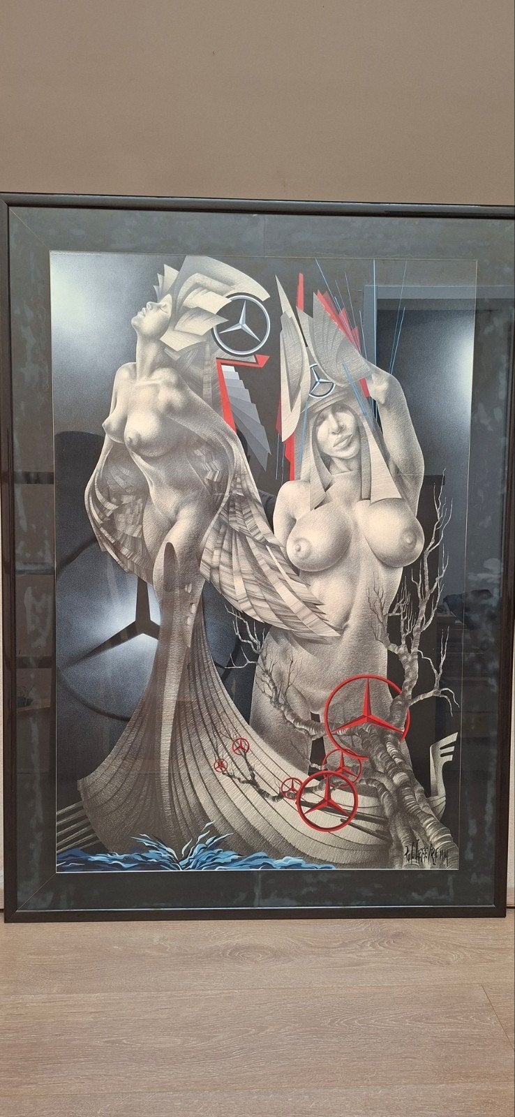 Oeuvre de l’artiste Pol Lefèvre, Enlèvement