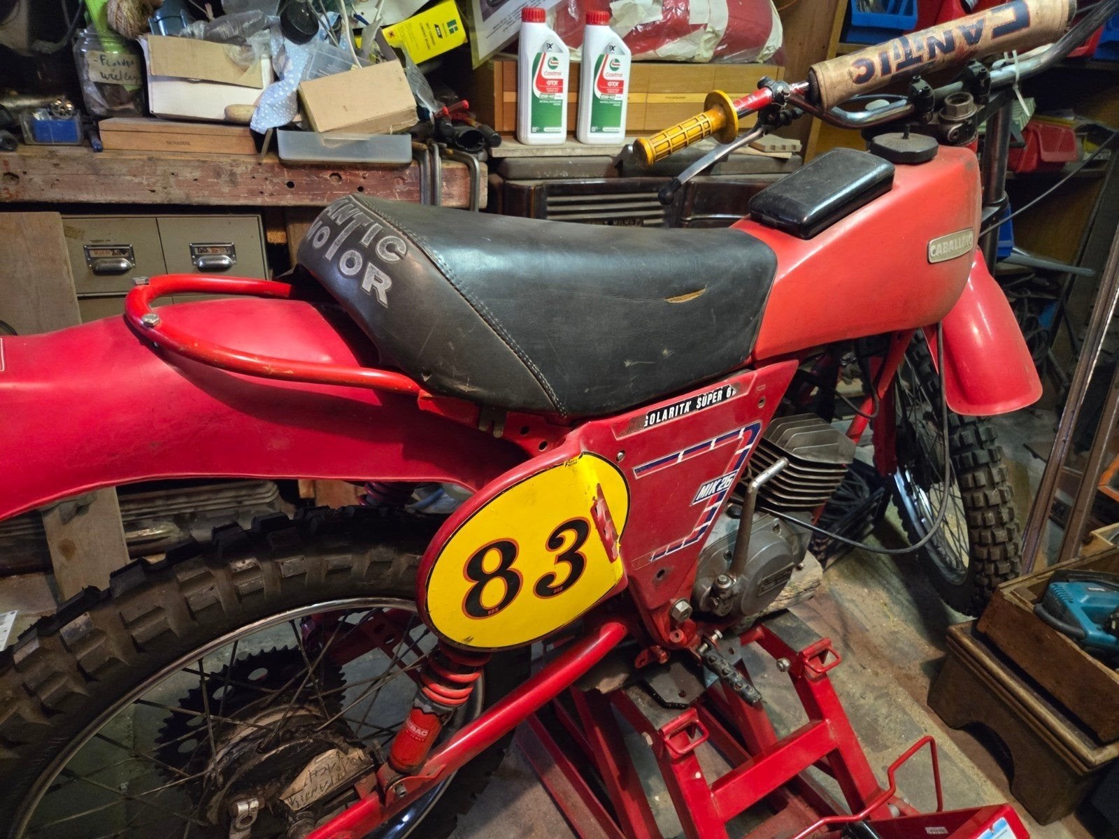 fantic caballero, Enlèvement, Utilisé