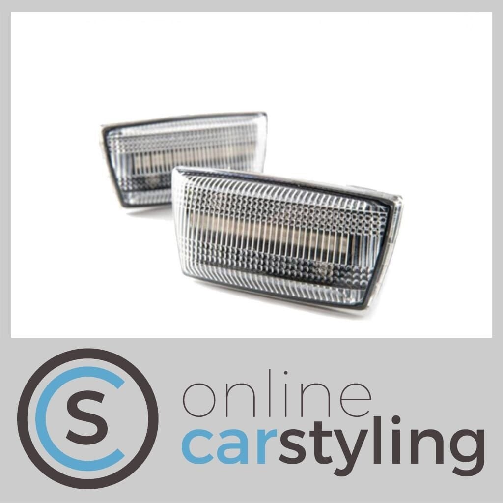 Dynamische LED zijknipperlichten Opel Corsa E  WIT / ZWART, Autos : Pièces & Accessoires, Éclairage, Opel, Neuf, Enlèvement ou Envoi