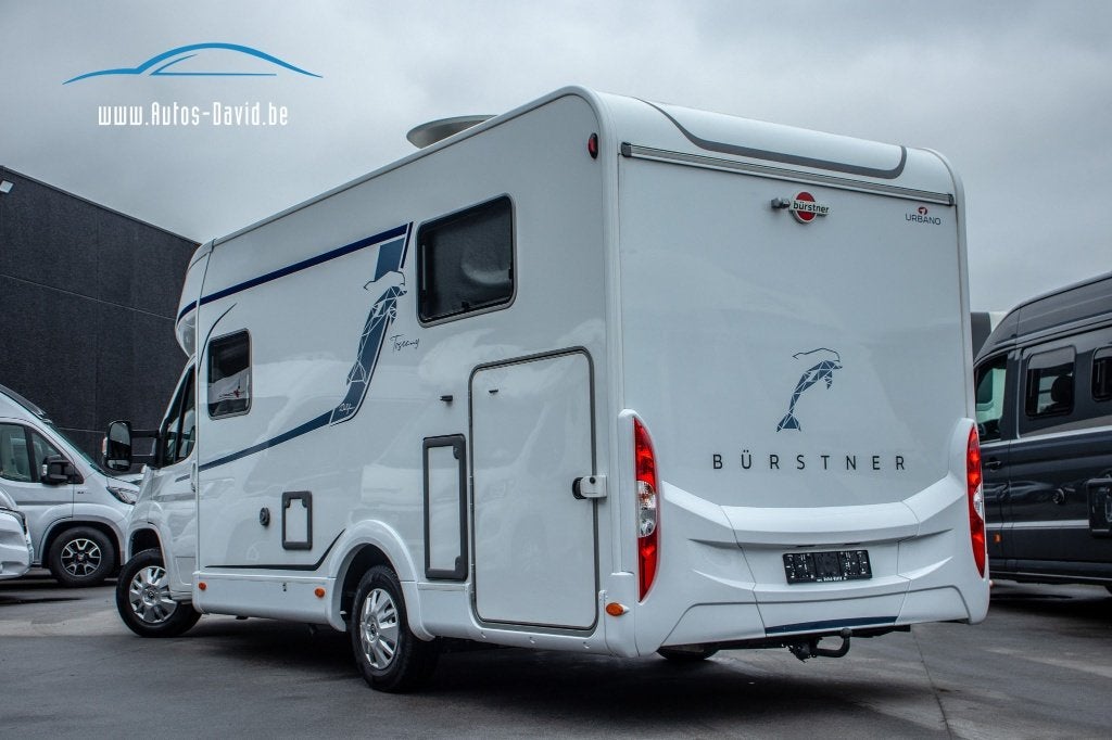 Burstner Delfin T690G. 3 Lits / PANNEAU SOLAIRE, Caravanes & Camping, Camping-cars, Siège standard, Réfrigérateur, Boîte manuelle