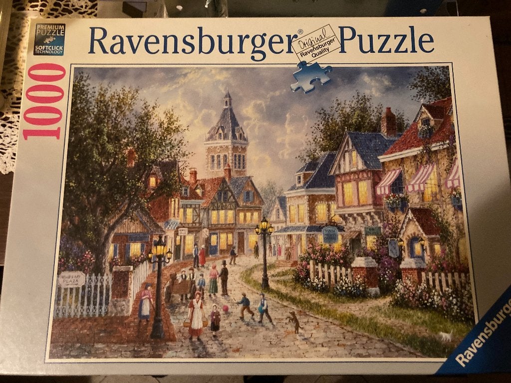 Puzzel 1000 stukjes. Berenwolken, Ophalen of Verzenden