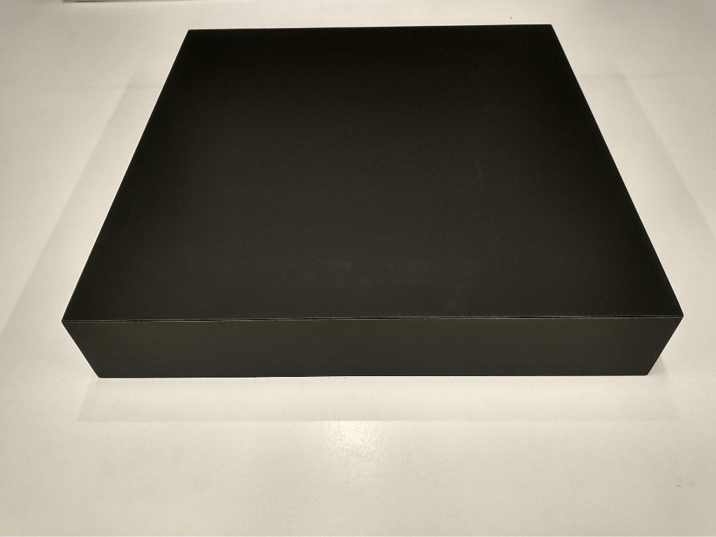 Sokkels 45 x 45x H8 cm in effen zwart laminaat, Huis en Inrichting, Ophalen, Nieuw