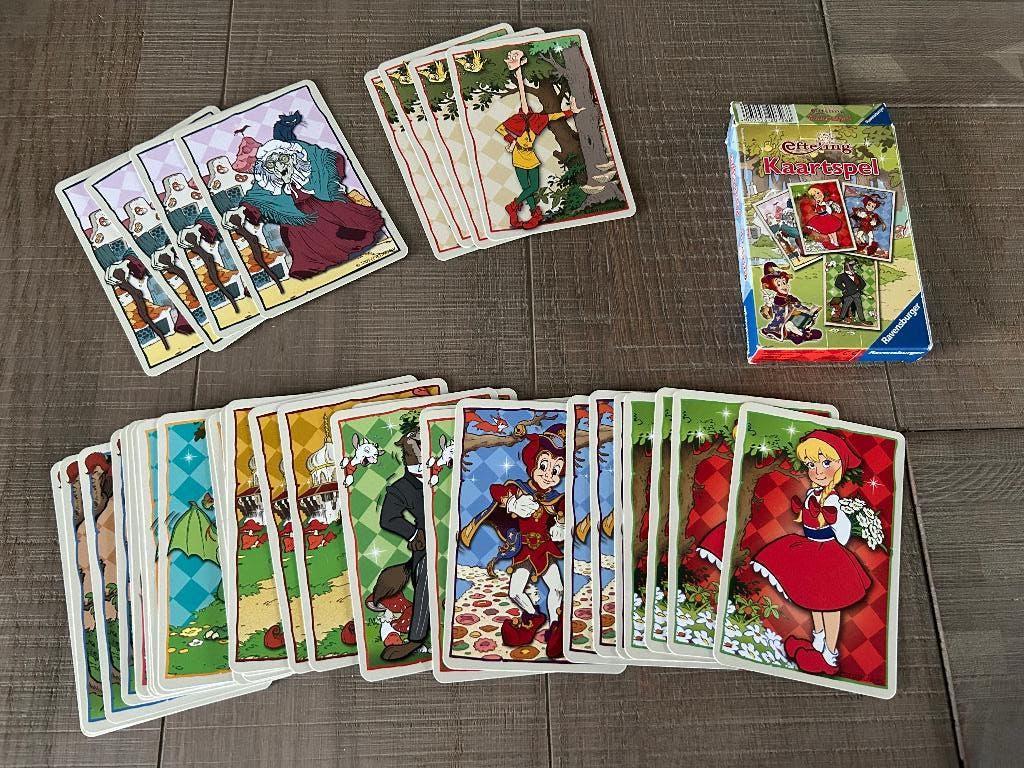 Ravensburger Efteling kaartspel, Hobby en Vrije tijd, Ophalen of Verzenden, Zo goed als nieuw, Efteling