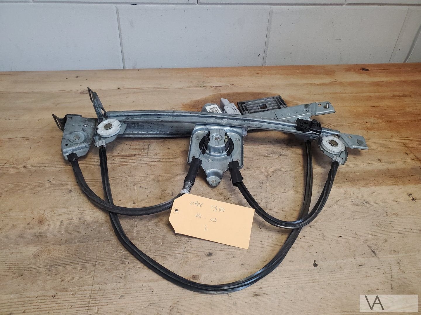 Opel Tigra twintop 2004 -2009 raammechaniek links met module, -, Opel, Utilisé, -