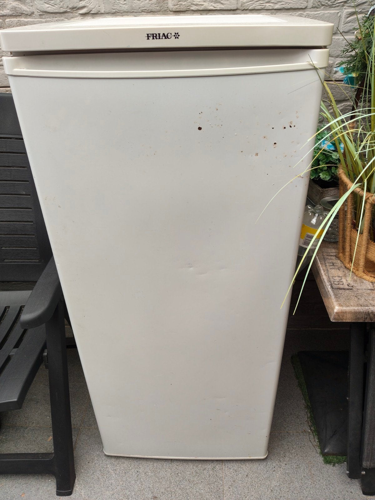frigo wit, Ophalen, Zonder vriesvak