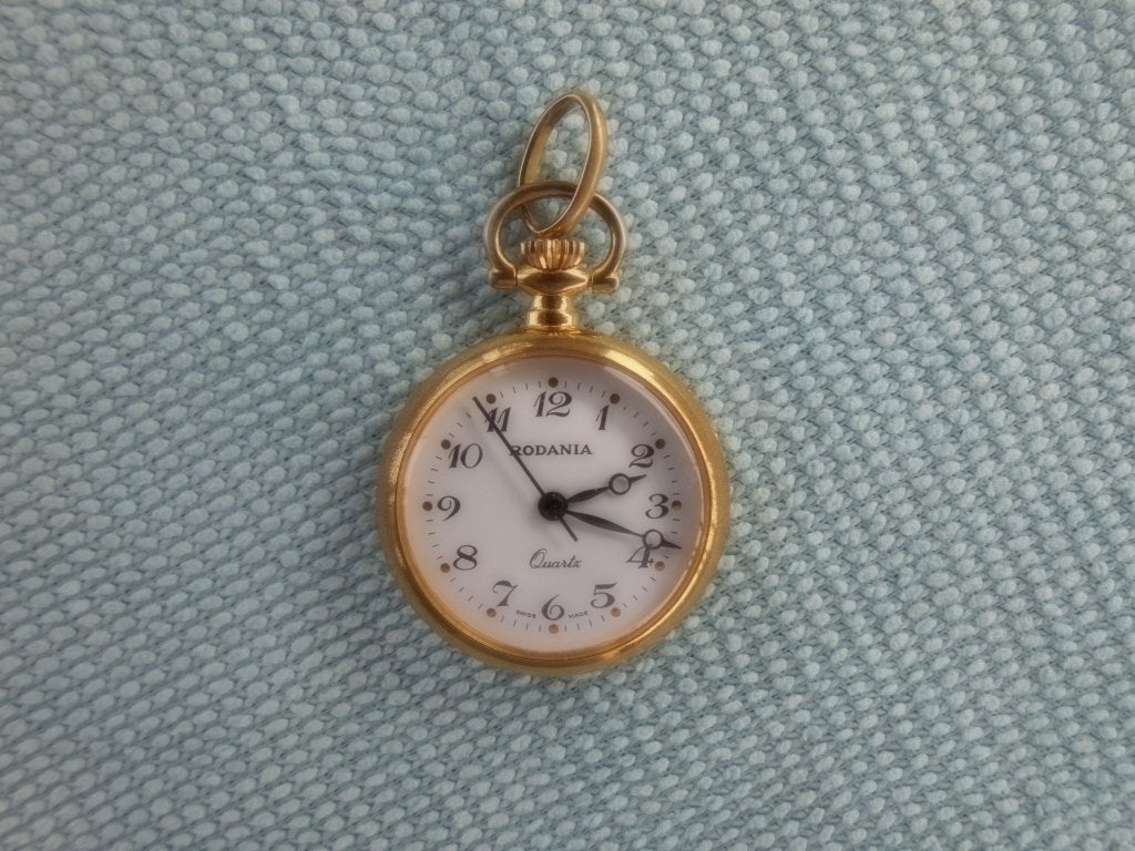 Rodania Vintage Horloge Hangertje, Handtassen en Accessoires, Horloges | Dames, Ophalen of Verzenden, Zo goed als nieuw