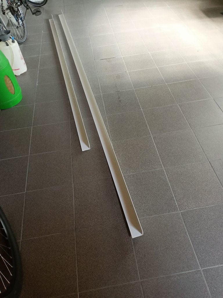 profilé pvc en L 60x60, Bricolage & Construction, Enlèvement, Neuf