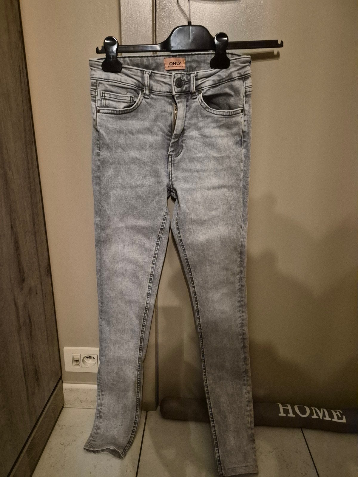 grijze jeansbroek Only maat M, Kleding | Dames, Ophalen of Verzenden