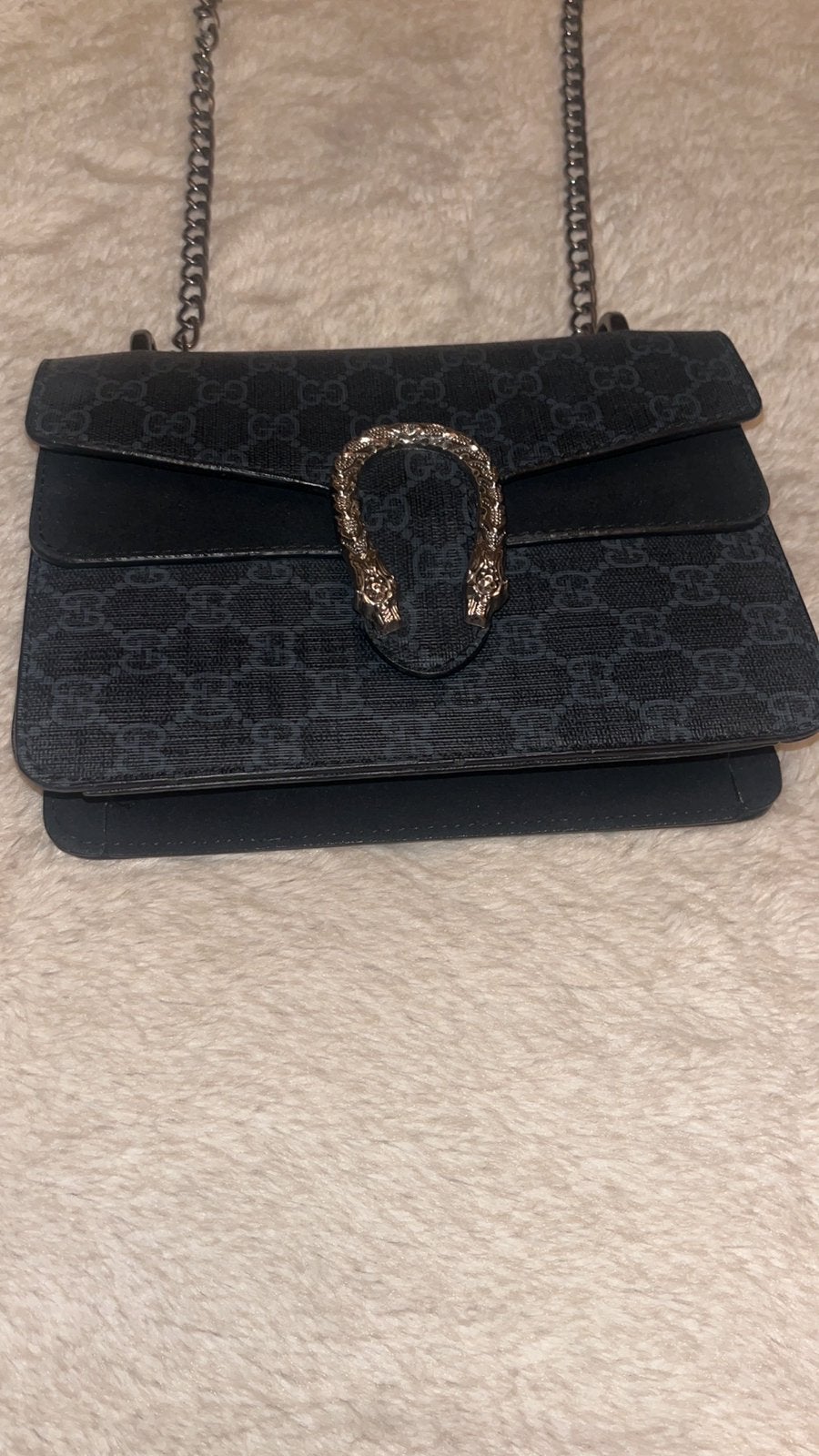 Gucci tasje, Handtassen en Accessoires, Ophalen, Zo goed als nieuw, Zwart, Schoudertasje