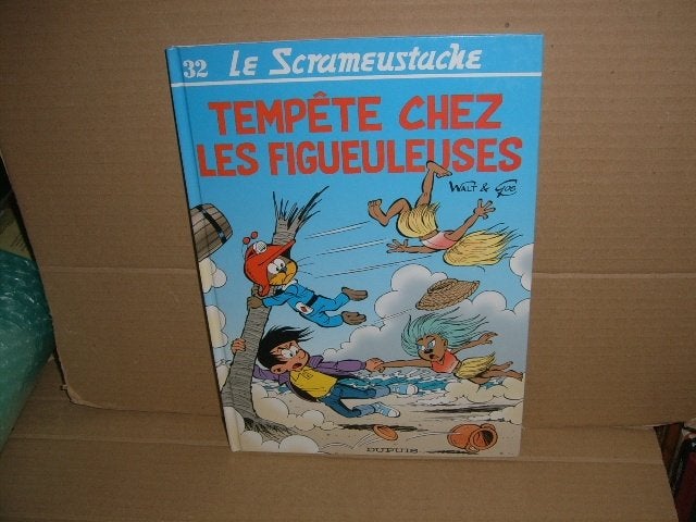 le scrameustache 5-8-13-32, Livres, Plusieurs BD, Enlèvement ou Envoi, Utilisé