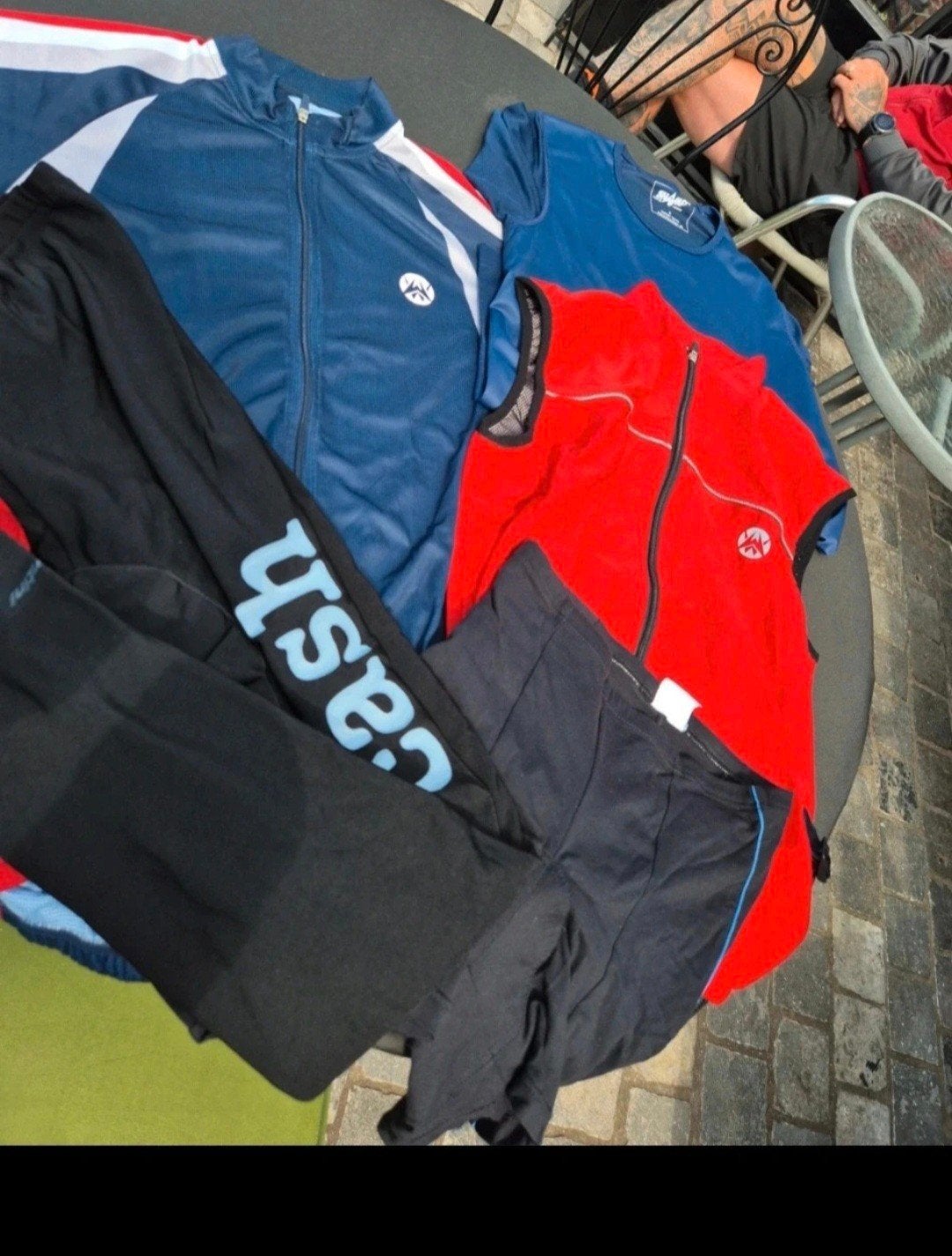 Set wielerkleding dames S ( amper gebruikt), Enlèvement, Taille 36 (S)