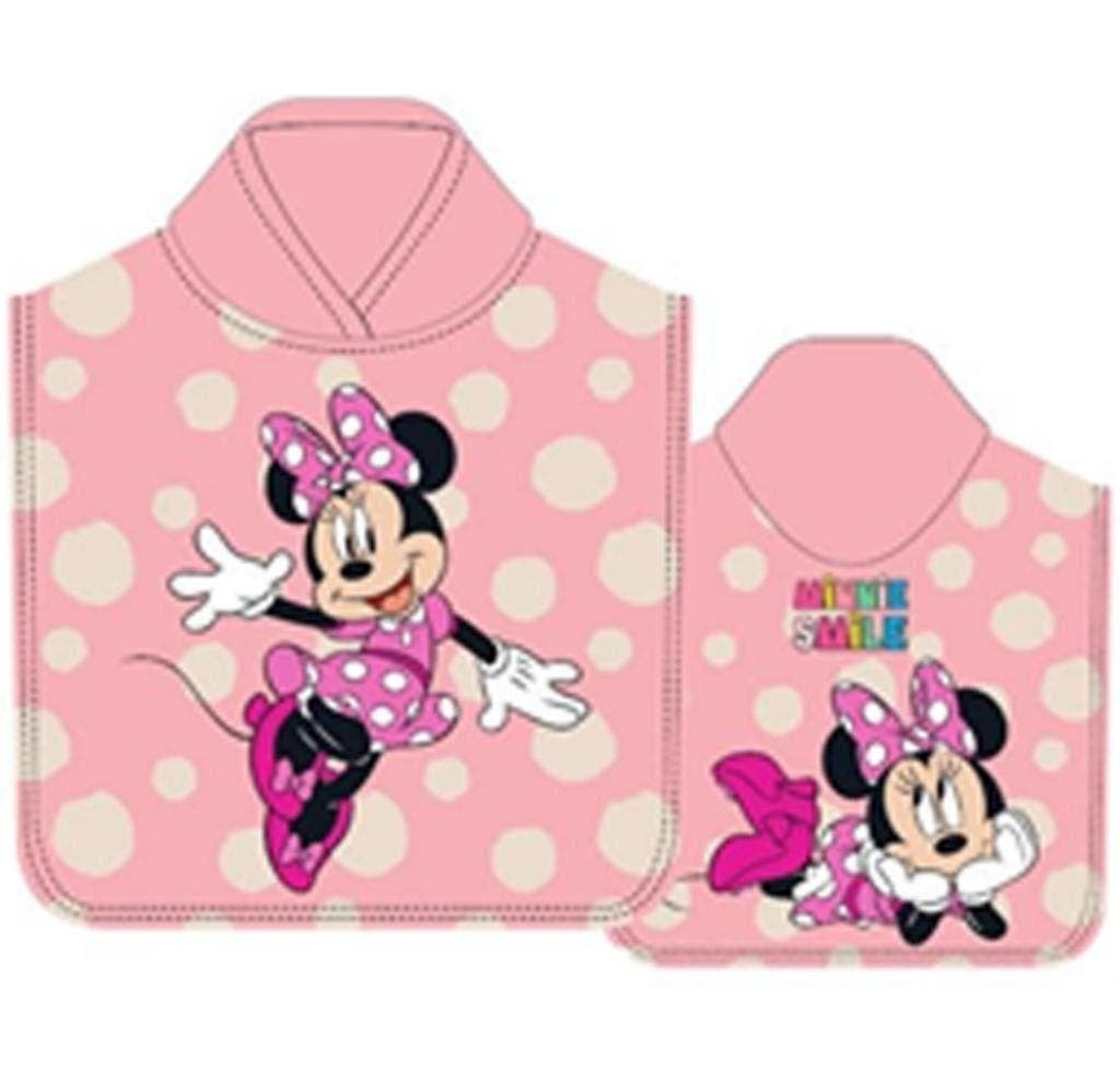 Minnie Mouse Badponcho / Badcape - Disney - Sneldrogend, Disney, Meisje, One size, Nieuw