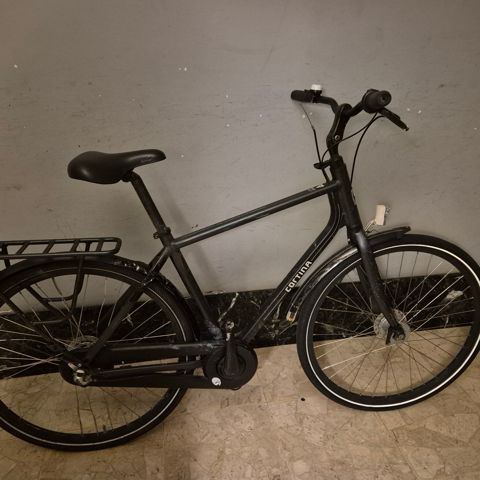 cortina herenfiets, Ophalen