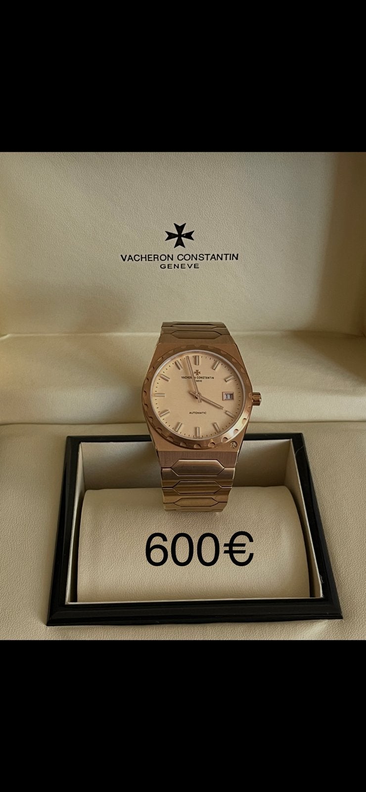 Vacheron Constantin 222, Handtassen en Accessoires, Ophalen of Verzenden, Nieuw, Goud, Goud