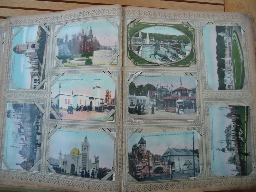 Album met 900 postkaarten van België, Ophalen of Verzenden, 1920 tot 1940, Gelopen, Antwerpen