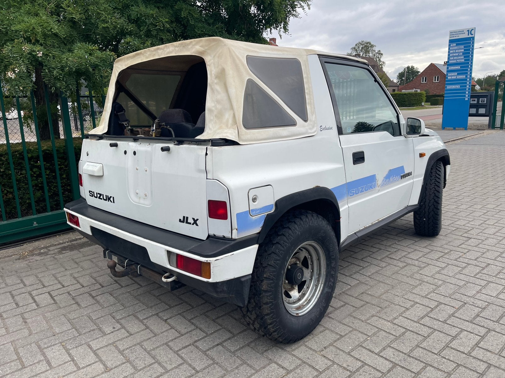 Vitara 1.6i Cabrio!!!!!!, Auto's, 4 zetels, Stof, Zwart, Bedrijf