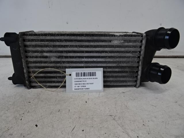 RADIATEUR INTERCOOLER Citroën Berlingo (9800291280), Auto-onderdelen, Gebruikt, Citroën, Mevr. I. Hauben, Rue de l'Espoir 34 34
4030  GRIVEGNÉE, BE