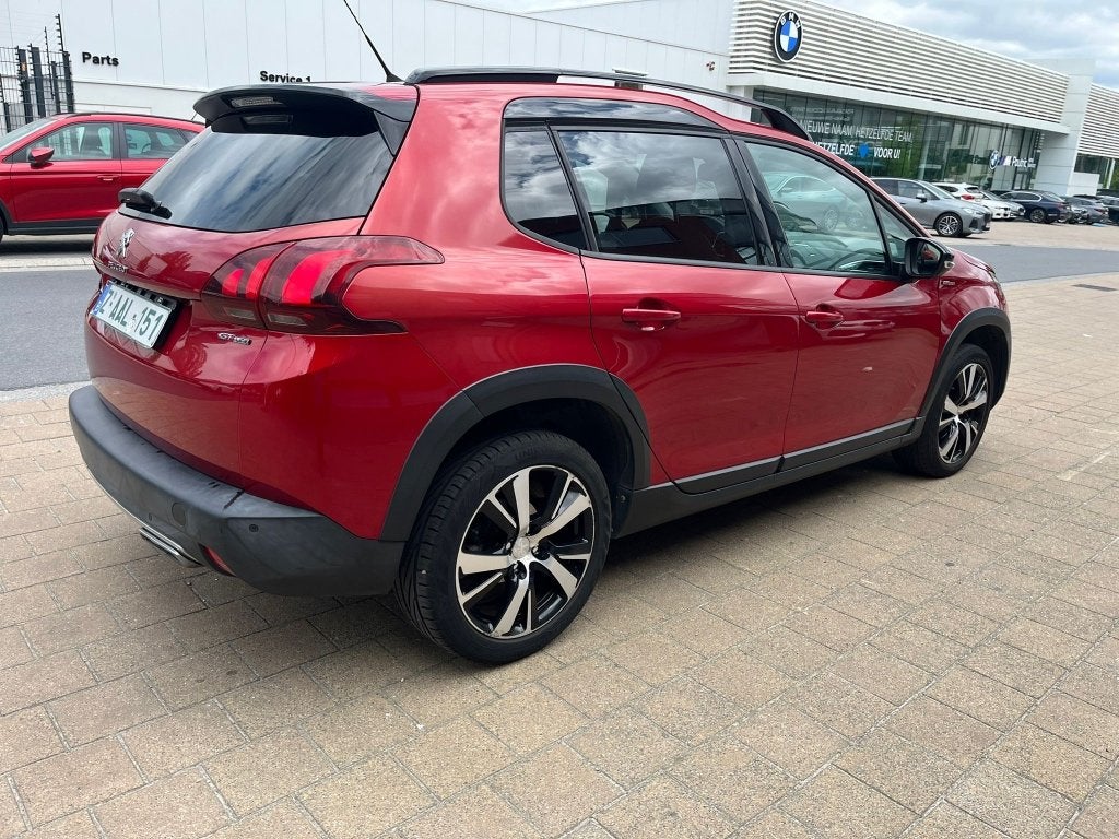 Peugeot 2008 1.2i GT Line S, Autos, Rouge, Euro 6, Entreprise, Electronic Stability Program (ESP)