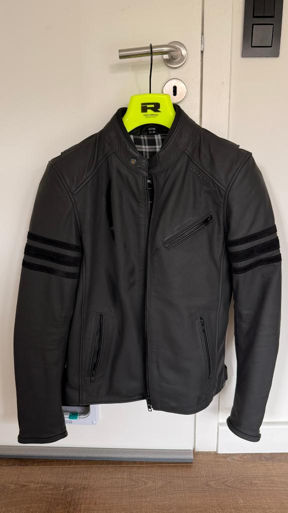 Richa - Toulon Black Edition Jacket    - Leren motorjas, Motoren, Kleding | Motorkleding, Ophalen, Heren, Jas | leer, RICHA