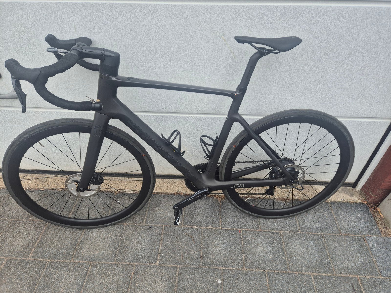 Elektrische koersfiets addict e ride 10, Ophalen
