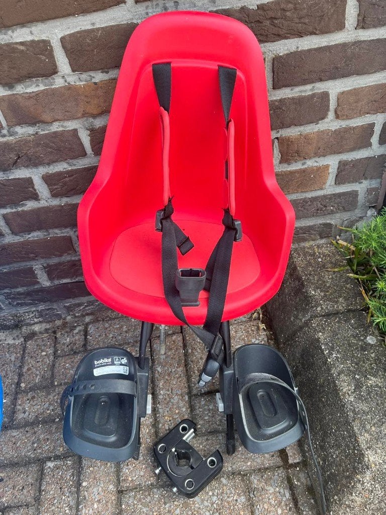 Fietsstoeltje Bobike Mini (9-15kg), Fietsen en Brommers, 0 t/m 18 kg, Voorzitje, Ophalen of Verzenden, Zo goed als nieuw