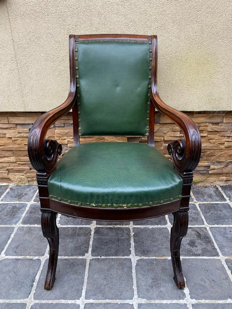 Antieke stoel, Antiek en Kunst, Antiek | Meubels | Stoelen en Sofa's, Ophalen