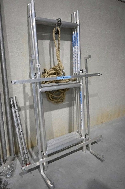 Eurocaffold Solar panel lift werkhoogte 8,2 m, Bricolage & Construction, Enlèvement