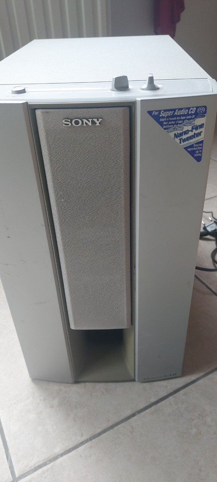 subwoover sony, TV, Hi-fi & Vidéo, Compatible son surround/home cinéma, Subwoofer, 60 à 120 watts, Comme neuf