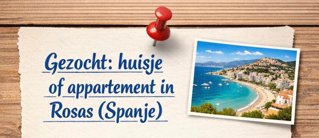 Gezocht huisje of appartement buurt Rosas, Vacances, Appartement, 2 chambres