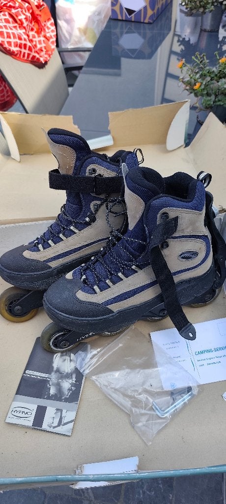 Inline skates hypno afneembaar maat 41, Autres marques, Rollers 4 roues en ligne, Utilisé, Femmes