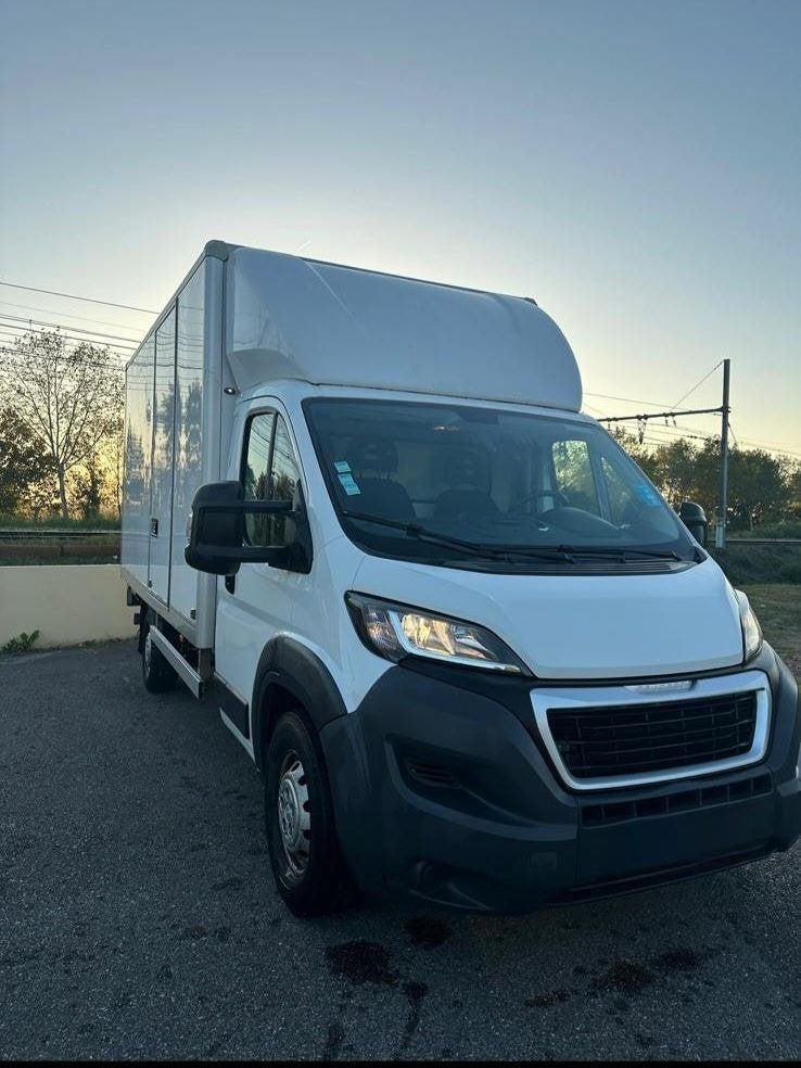 Peugeot Boxer 2017 diesel, Autos, Cuir, Achat, 3 places, Boîte manuelle