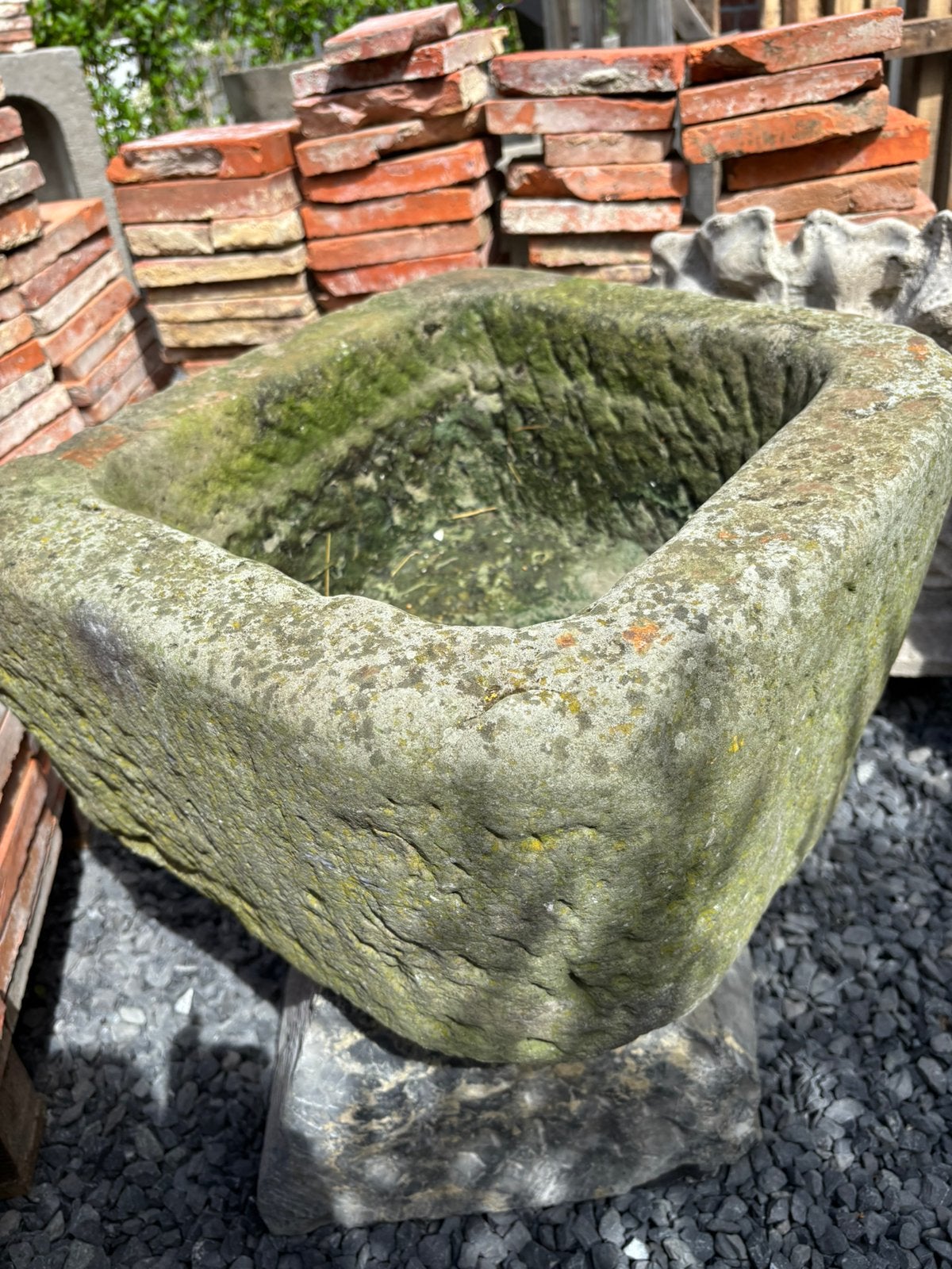 Antiek arduinen wasbakje, ideaal als lavabo in toilet, Antiquités & Art, Enlèvement