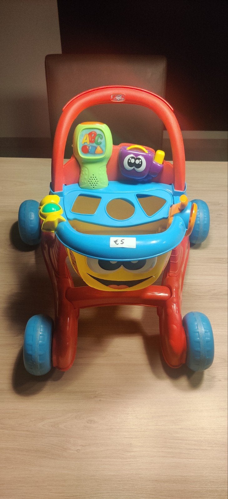 Chicco loopwagentje, Ophalen