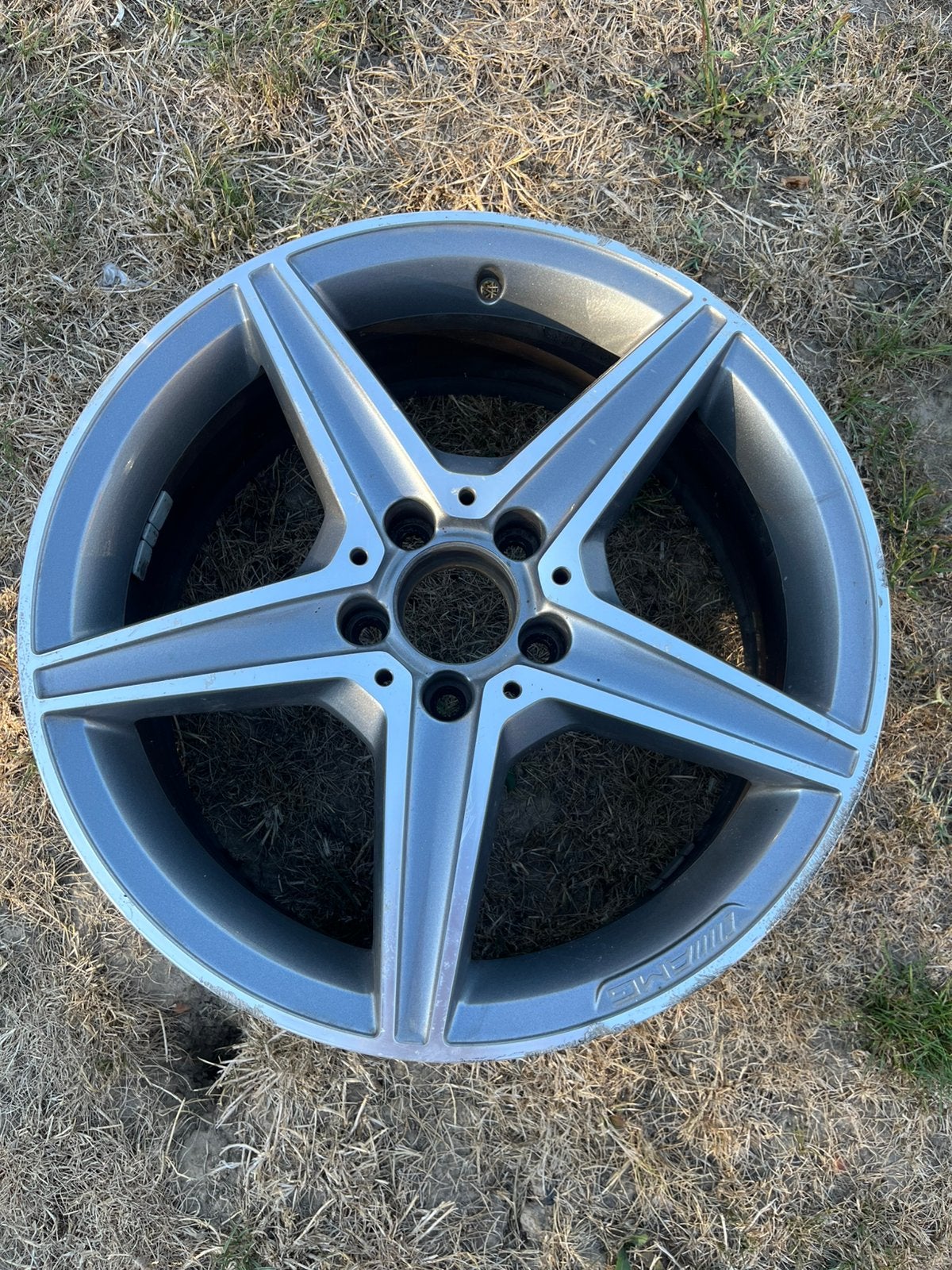 3 jantes Mercedes AMG 18 pouces – Classe C W205, Enlèvement ou Envoi, 18 pouces, Pneu(s)