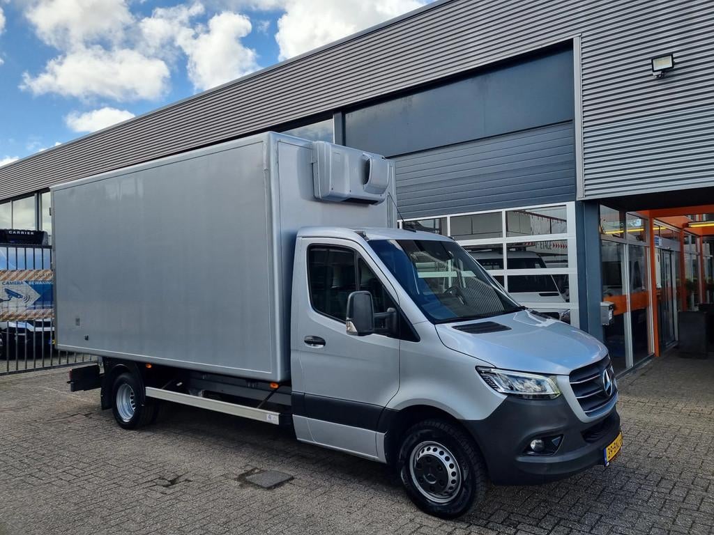 Mercedes-Benz Sprinter 516 CDI Vleesophanging Koelkoffer The, Cuir, Argent ou Gris, Achat, Euro 6