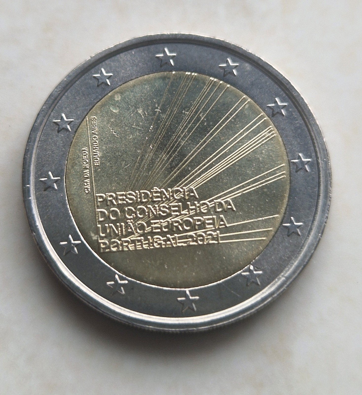 2021 Portugal , 2 Euro Commemorative Coin, Ophalen of Verzenden, Portugal, 2 euro