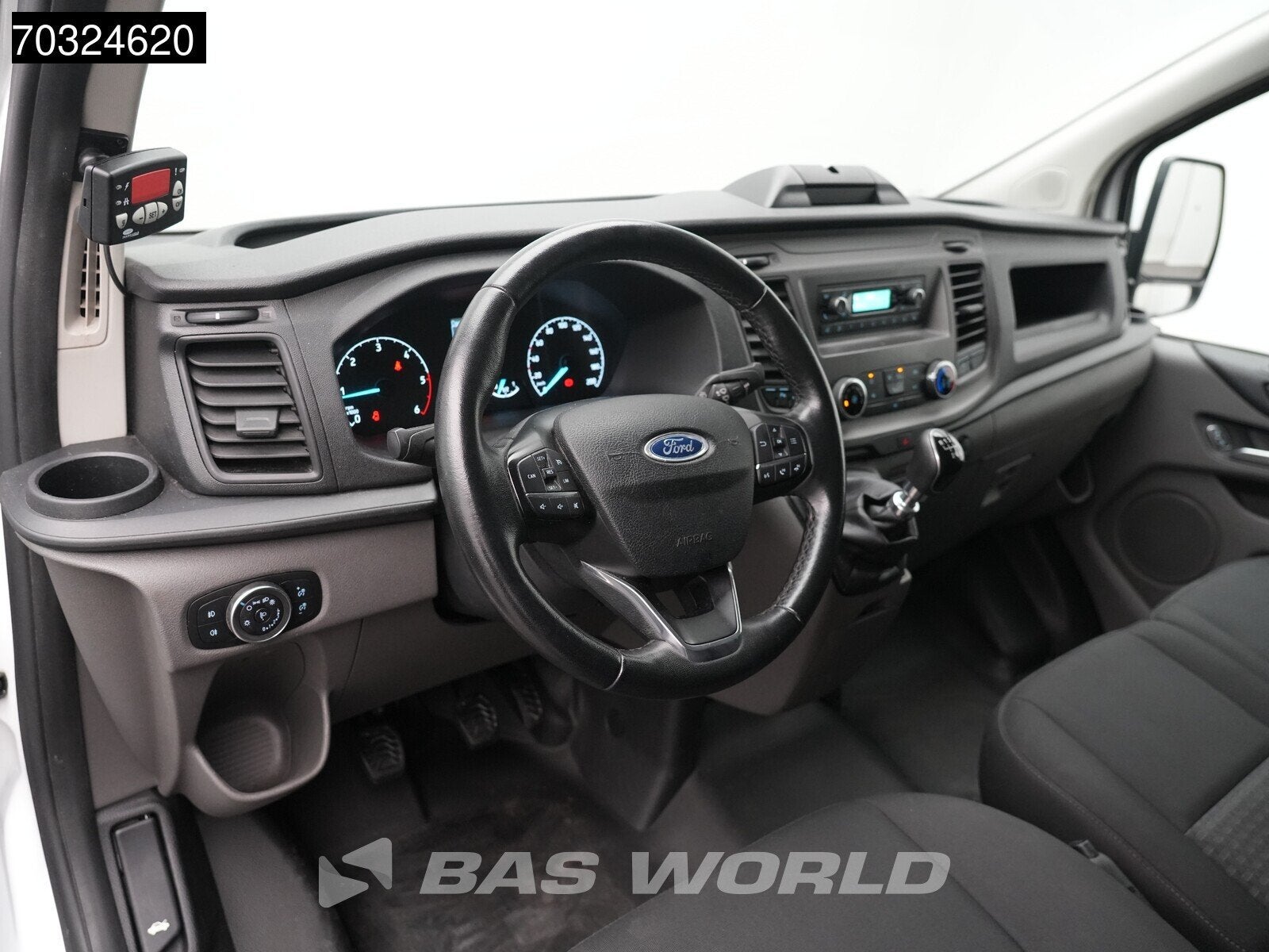 Ford Transit Custom 130PK Kerstner Koelwagen Carrier Xarios, Autos, Achat, Euro 6, Entreprise, 3 places