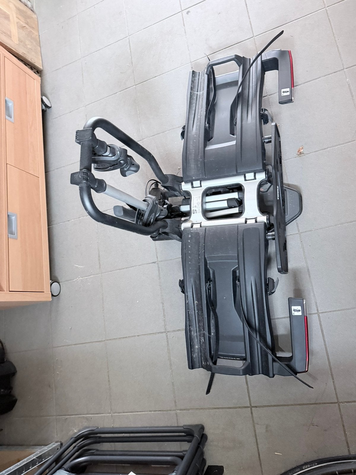 Thule EasyFold XT 933 – fietsendrager voor 2 fietsen, Ophalen, 2 fietsen, Gebruikt, Trekhaakdrager