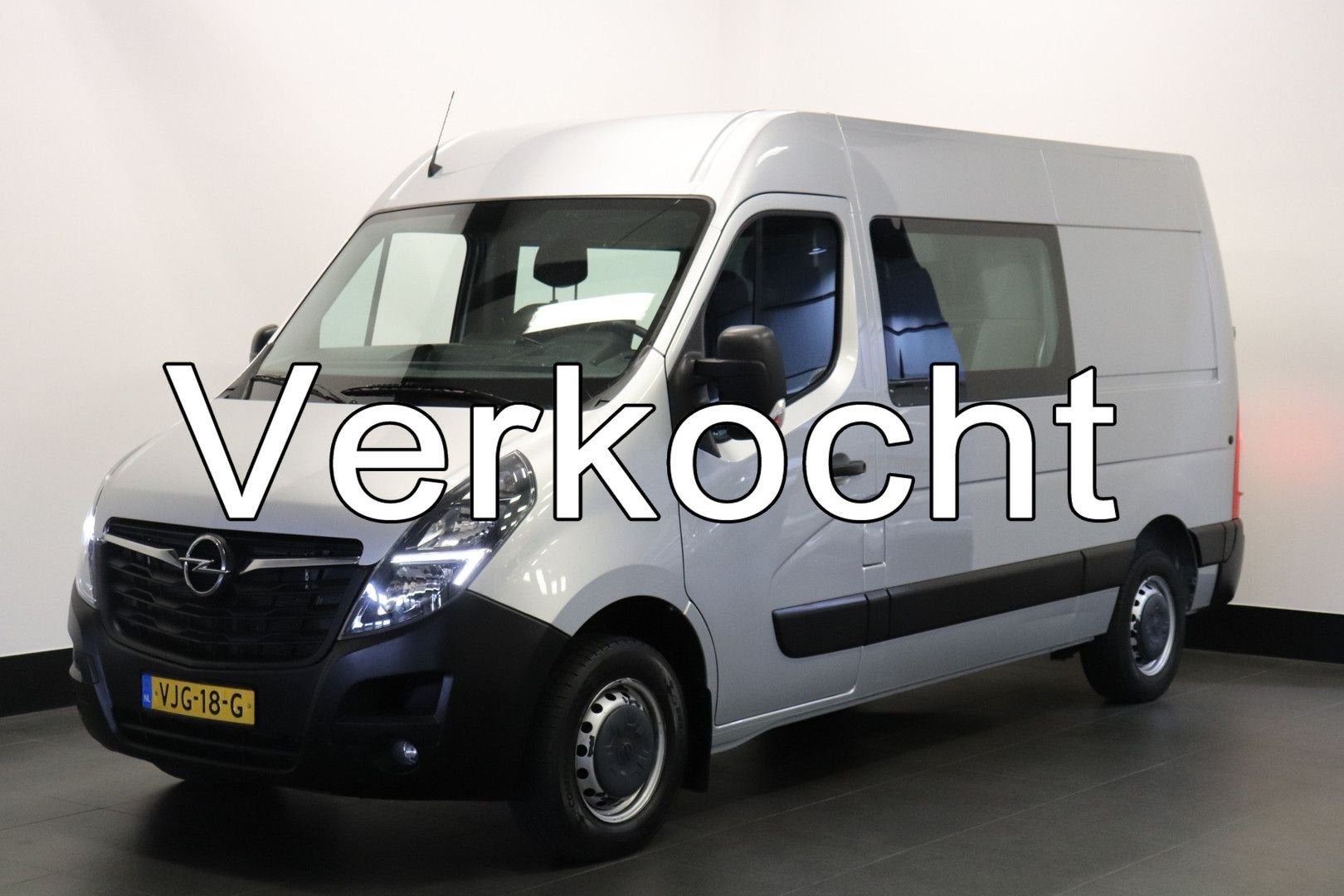 Opel Movano 2.3 Turbo L2H2 150PK Dubbele Cabine EURO 6 - Air, Autos, Camionnettes & Utilitaires, Argent ou Gris, Achat, Entreprise
