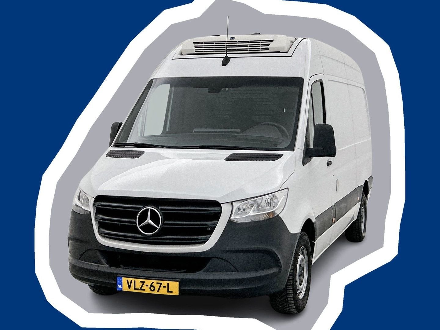 Mercedes-Benz Sprinter 317 1.9 CDI L2H2 Koelwagen Thermo Kin, Automaat, Wit, Mercedes-Benz, Bedrijf
