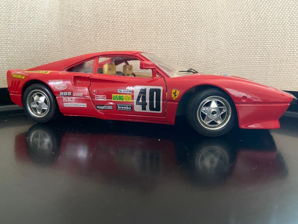 Schaalmodel auto Ferrari GTO - Bburago - 1:18 Made in Italy, Hobby & Loisirs créatifs, Voitures miniatures | 1:24, Enlèvement