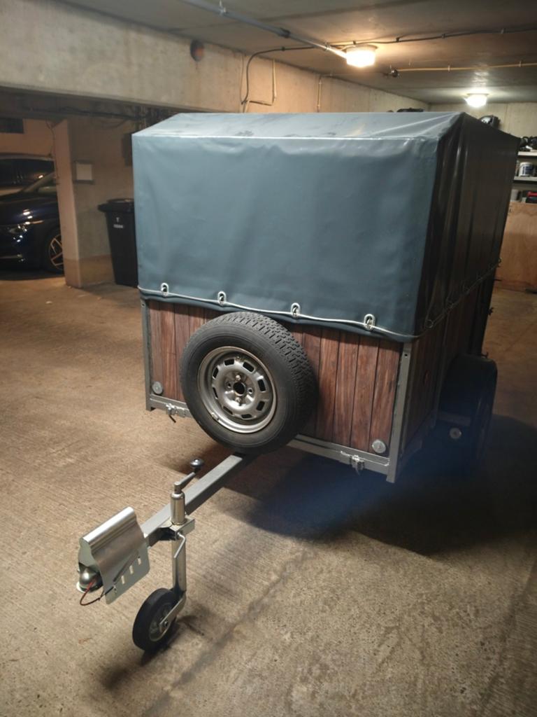 Trailer/Remork 750kg, Autos : Divers, Remorques, Enlèvement, Comme neuf