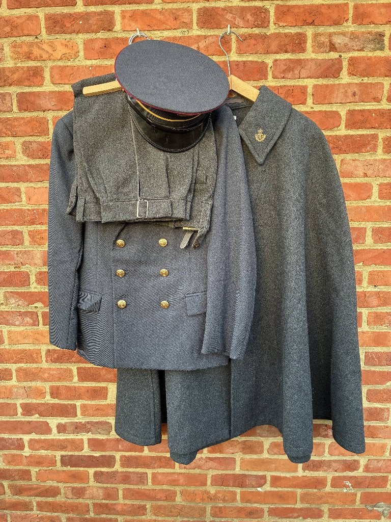 Tenue Facteur période 1950-1960, Medium., Collections, Enlèvement ou Envoi